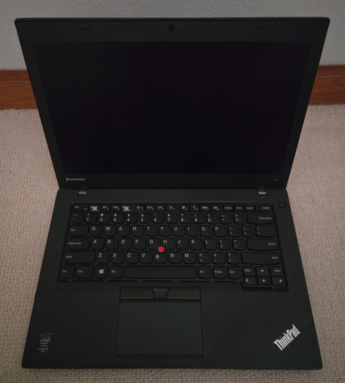 Sleek Lenovo T450 Laptop with ThinkPad Intel Core i5 Processor! Untested