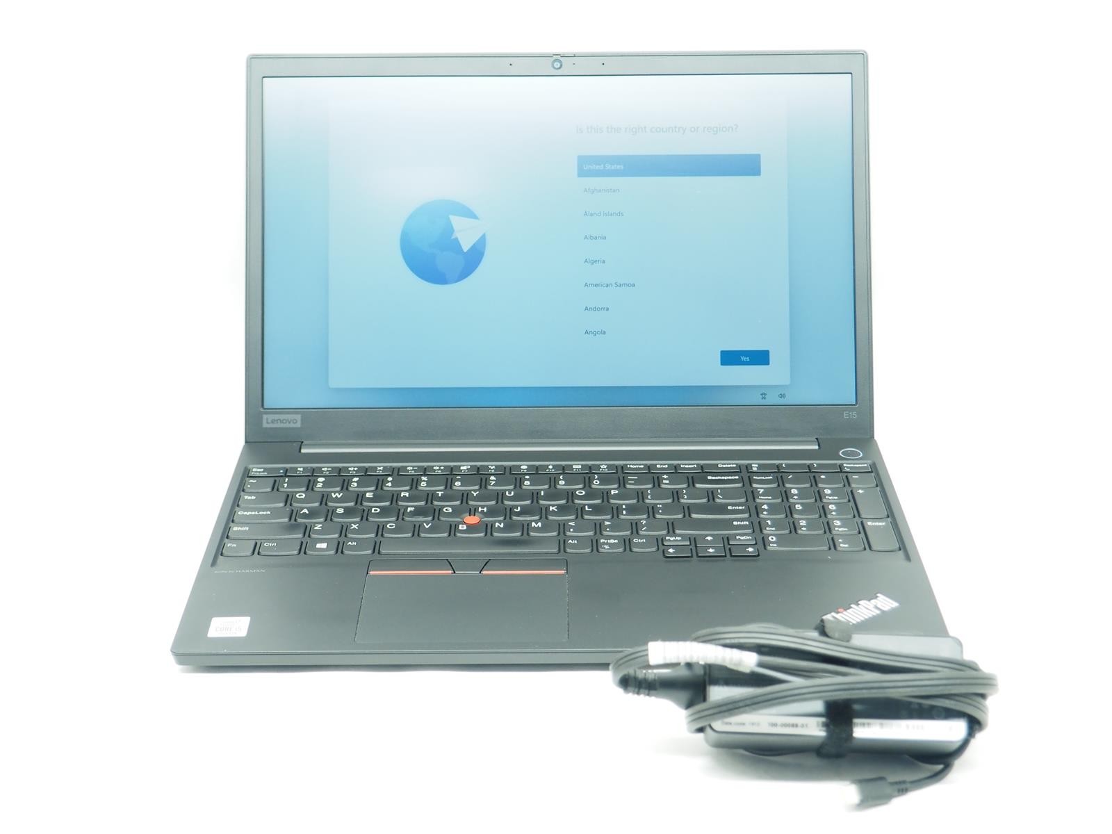 LENOVO THINKPAD E15 15.6″ Intel Core i5-10210U 1.60GHz 8GB RAM 256GB NVMe