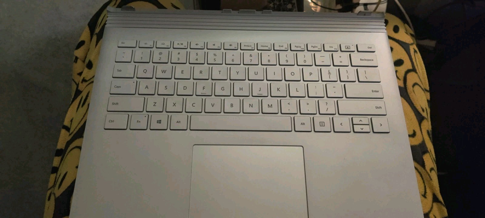 Microsoft Surface Book 1 13.5″ 1705 NVidia GPU Keyboard Base Only Battery # 101