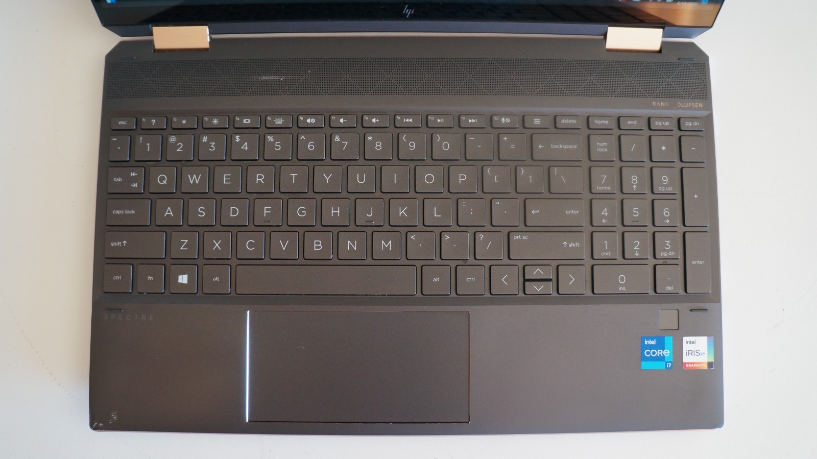 HP Spectre x360 Convertible 15-eb1043dx i7-1165G7 16GB RAM 256GB SSD, 4K Display