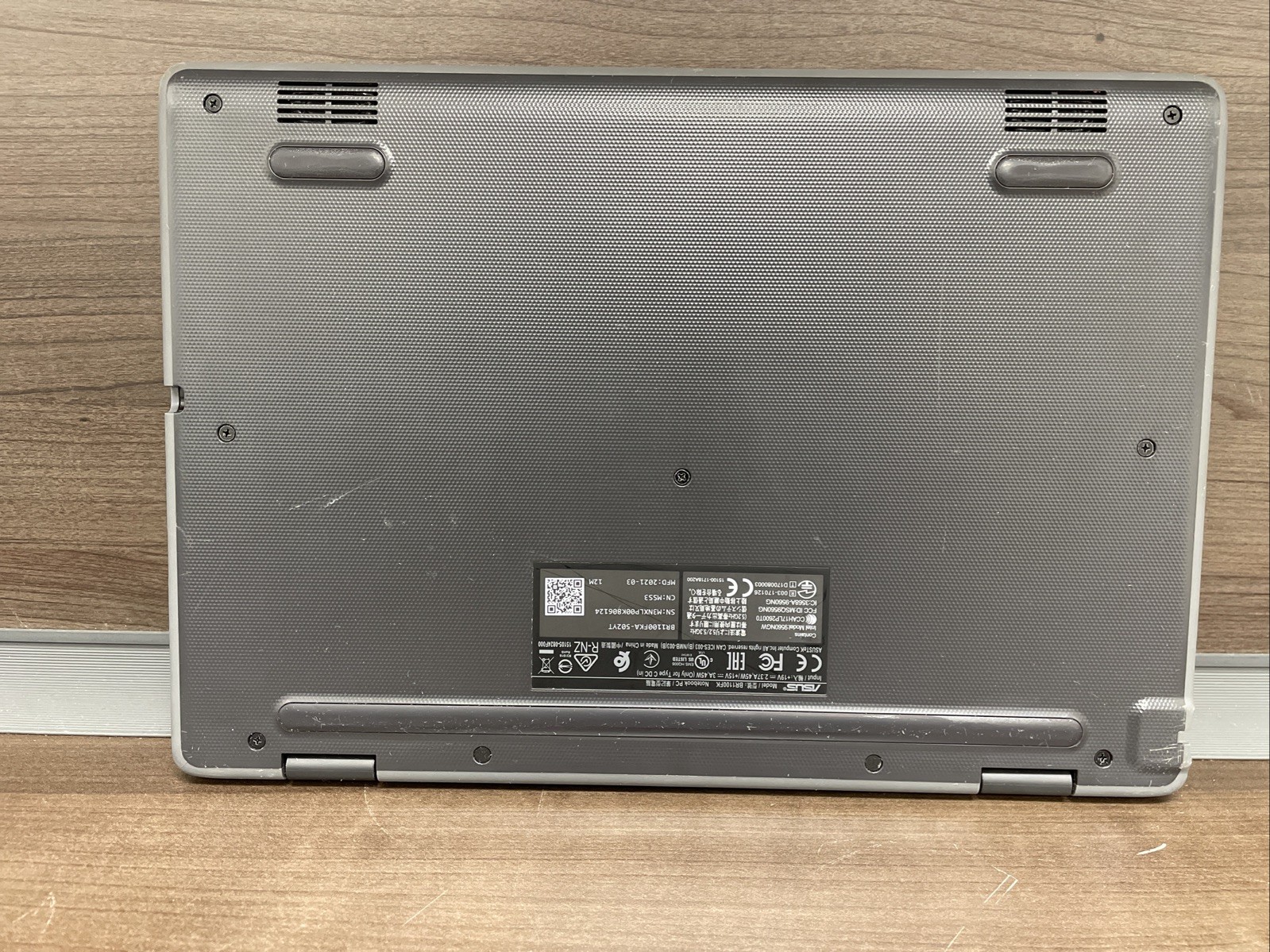 ASUS BR1100FK Notebook PC Intel Celeron N4500 4GB RAM 62GB SSD