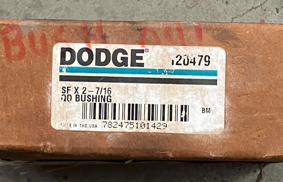 Dodge SFX2-7/16 QD Brushing 120479