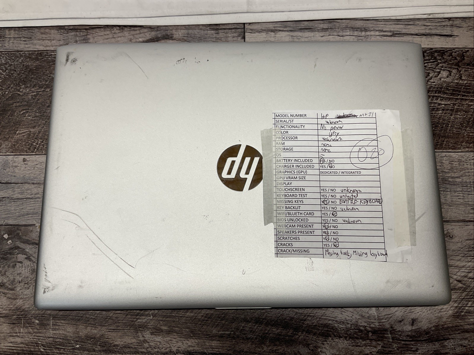 HP mt21 Mobile Thin / Celeron / No RAM / Laptop Notebook PC / O20