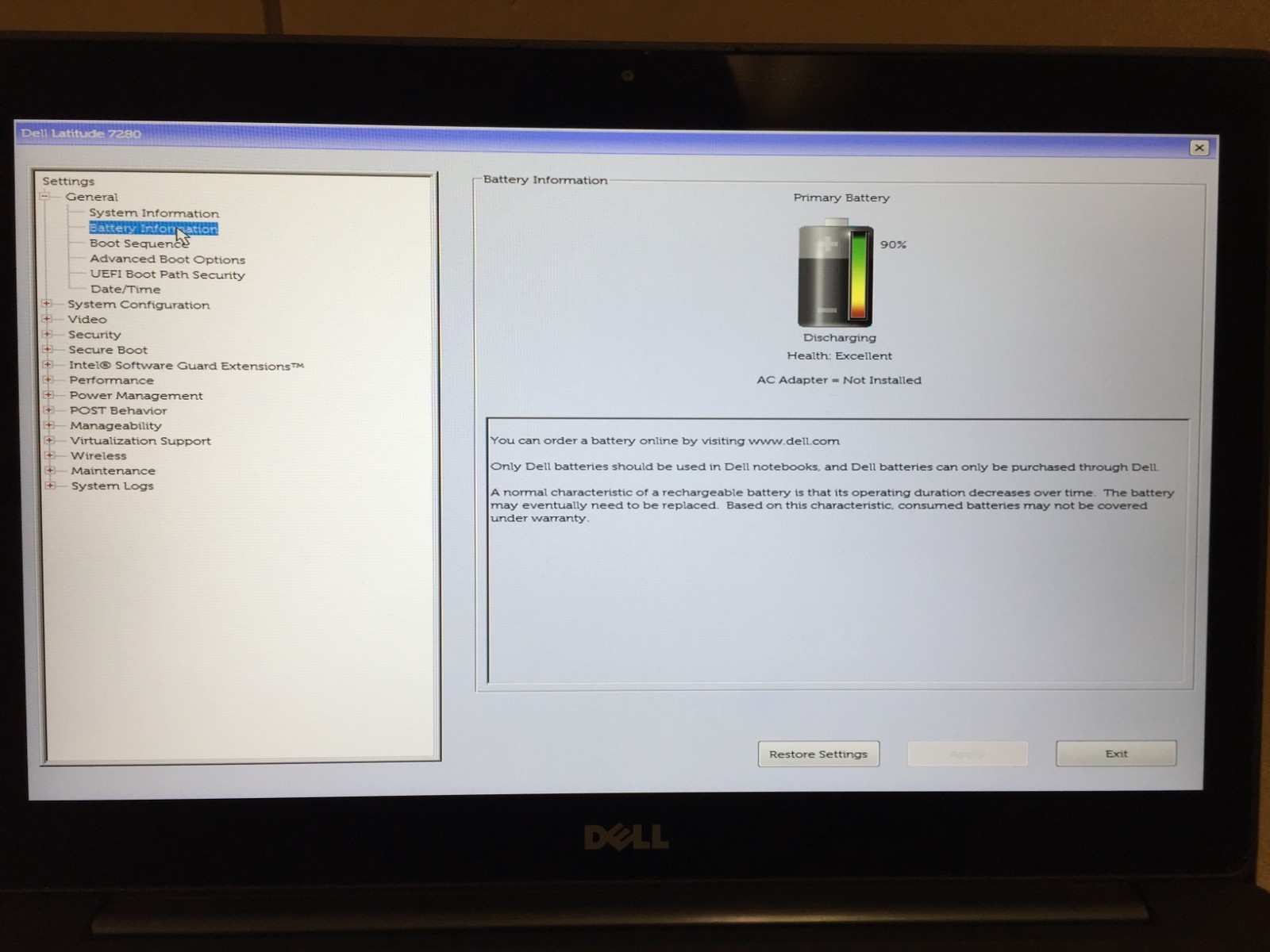 Dell Latitude 7280 12.5″ FHD Touch Screen i7-7600U 2.8GHz 16GB RAM 256GB SSD