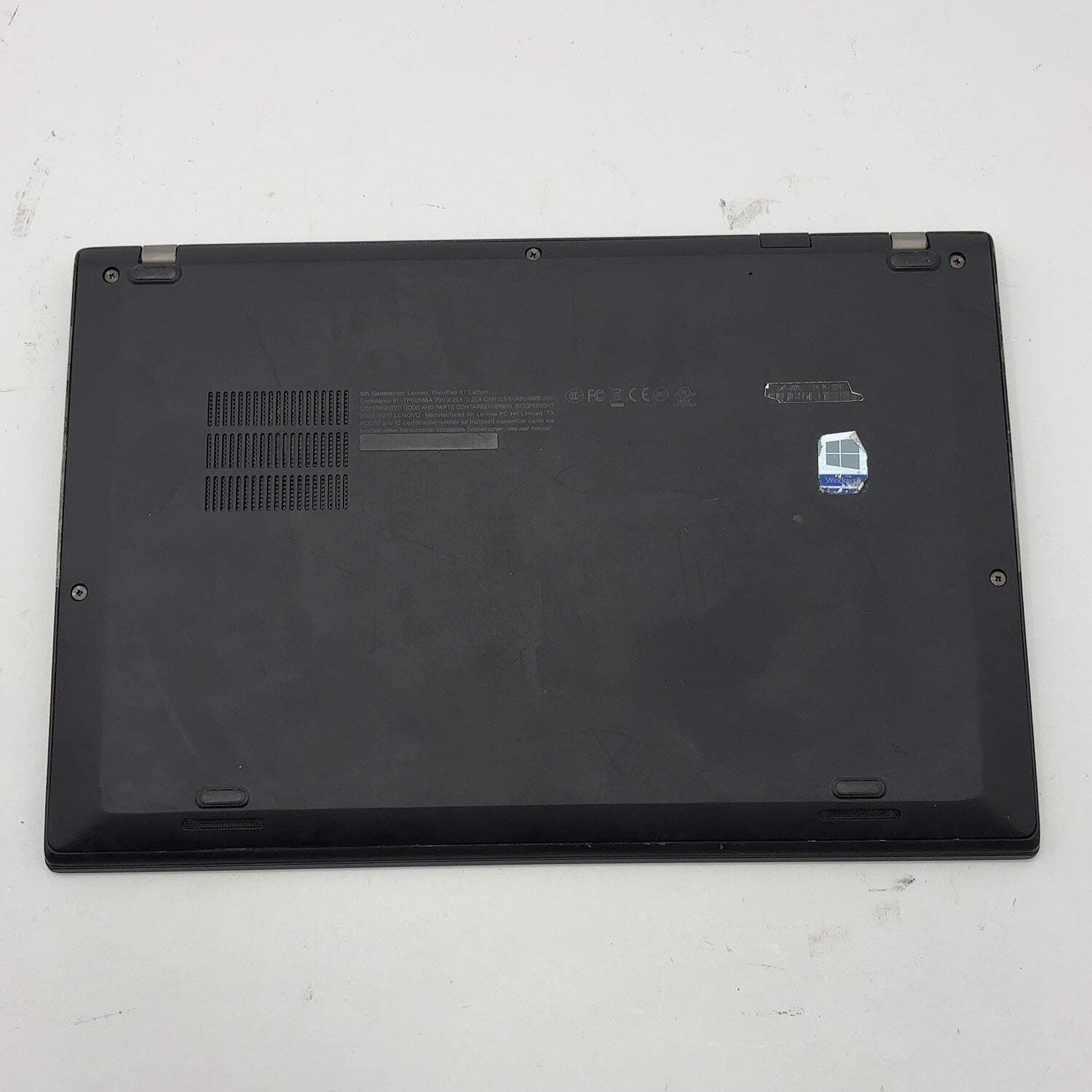 Lenovo ThinkPad X1 Carbon Gen 5 20HR000DUS 14″ i5-7300U 8GB RAM 256GB Bad Batt