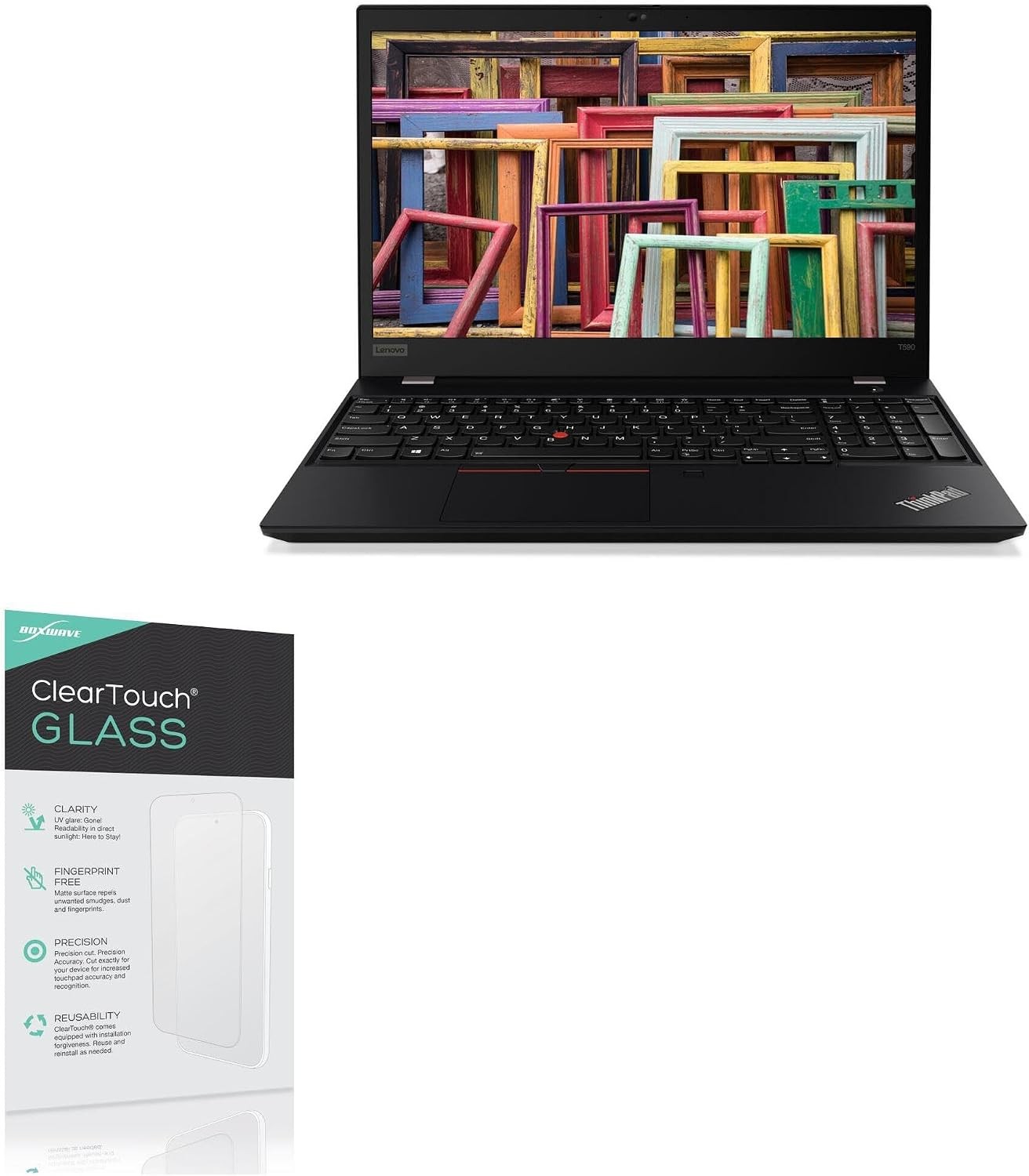Screen Protector Compatible with Lenovo ThinkPad T590 (15.6 in) – ClearTouch Gla