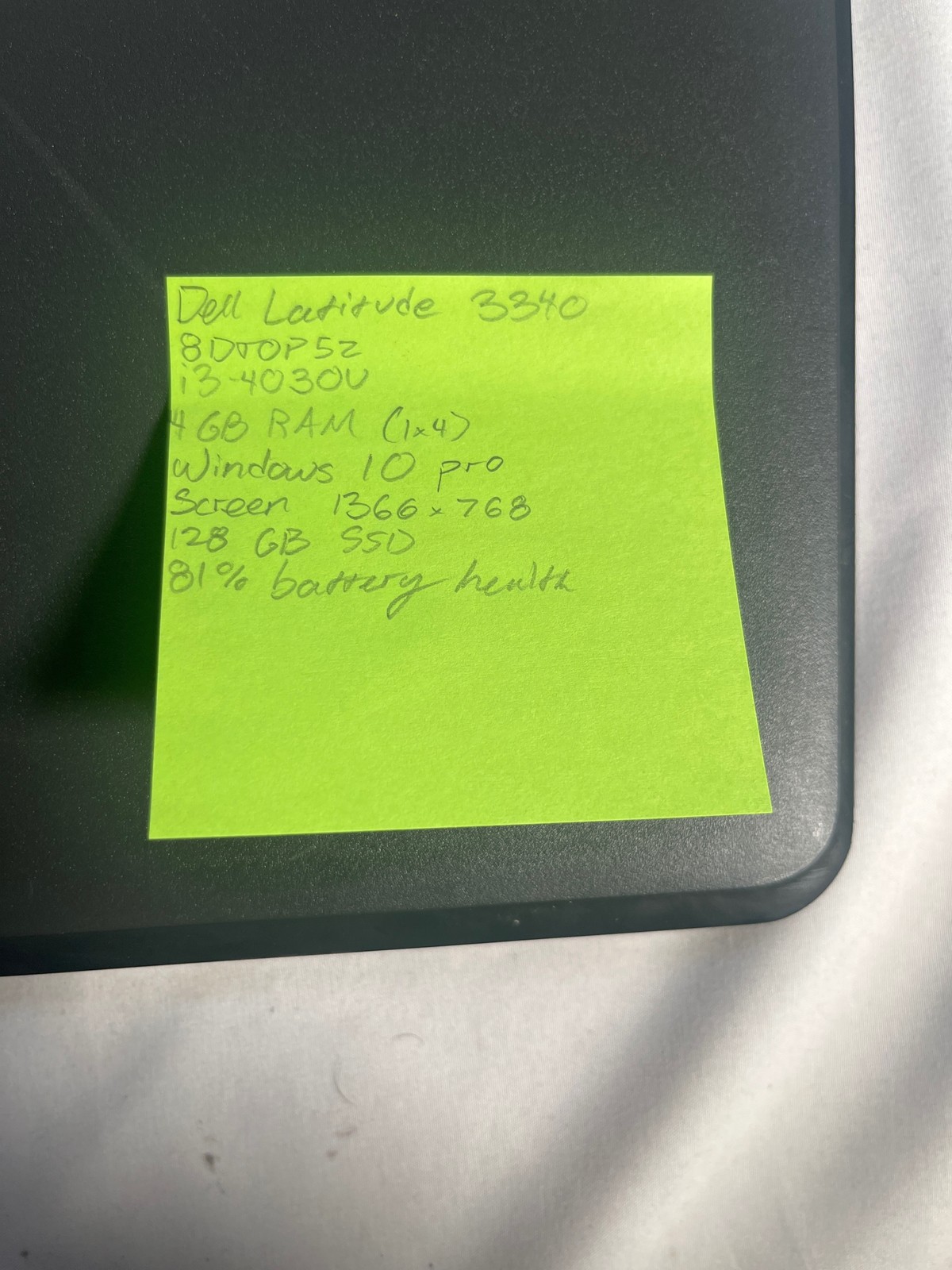 Dell Latitude 3340 i3-4030U 1.9GHz 4GB 128GB SSD 13.3″