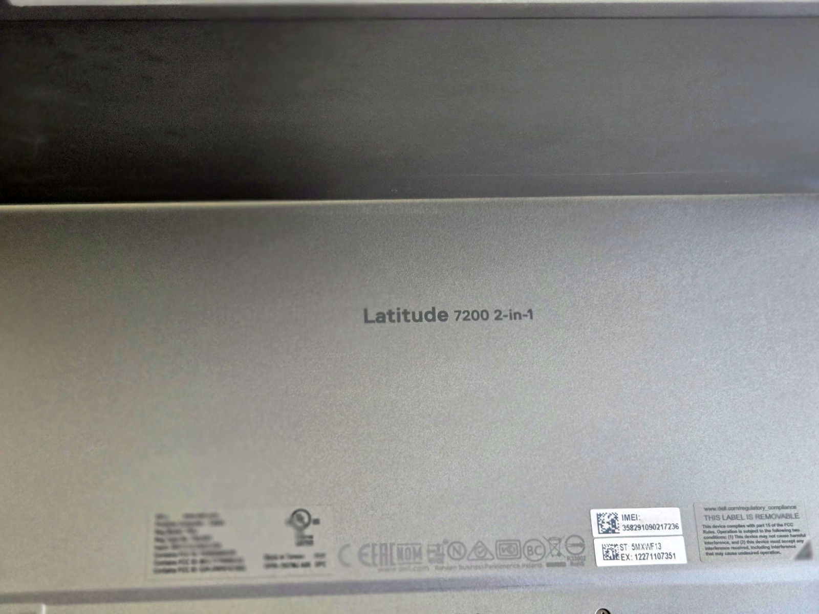 Dell Latitude 7200 Tablet – 1.9 GHz i7-8665U 16GB 256GB 12.3″ Touchscreen