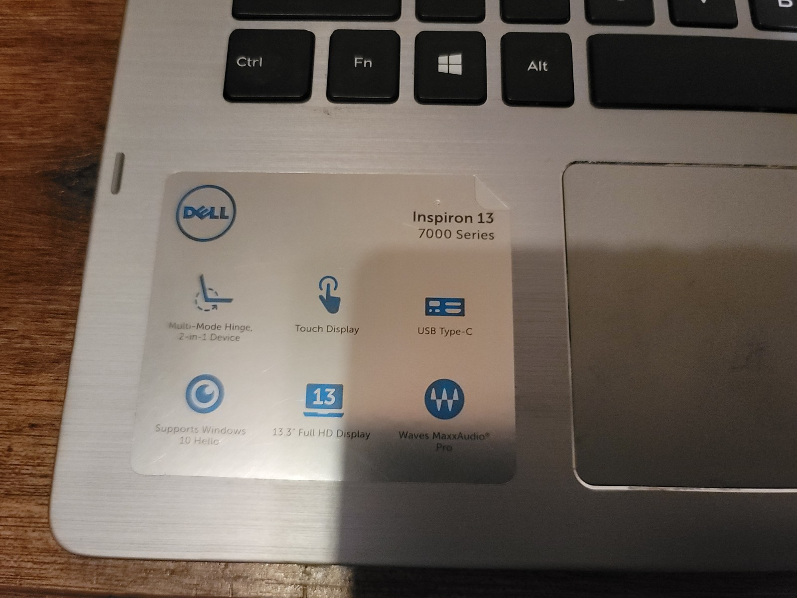 Dell Inspiron 13 7378 13.3″( 256 GB SSD Intel Core i5 7200U, 7th Gen., 2.5 GHz,