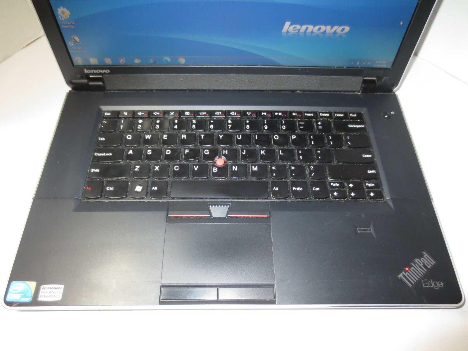 LENOVO THINKPAD EDGE 15.6″ 0319-25U COREi3 M370@2.4GHZ 4GB RAM 250GB SSD WIN7 O