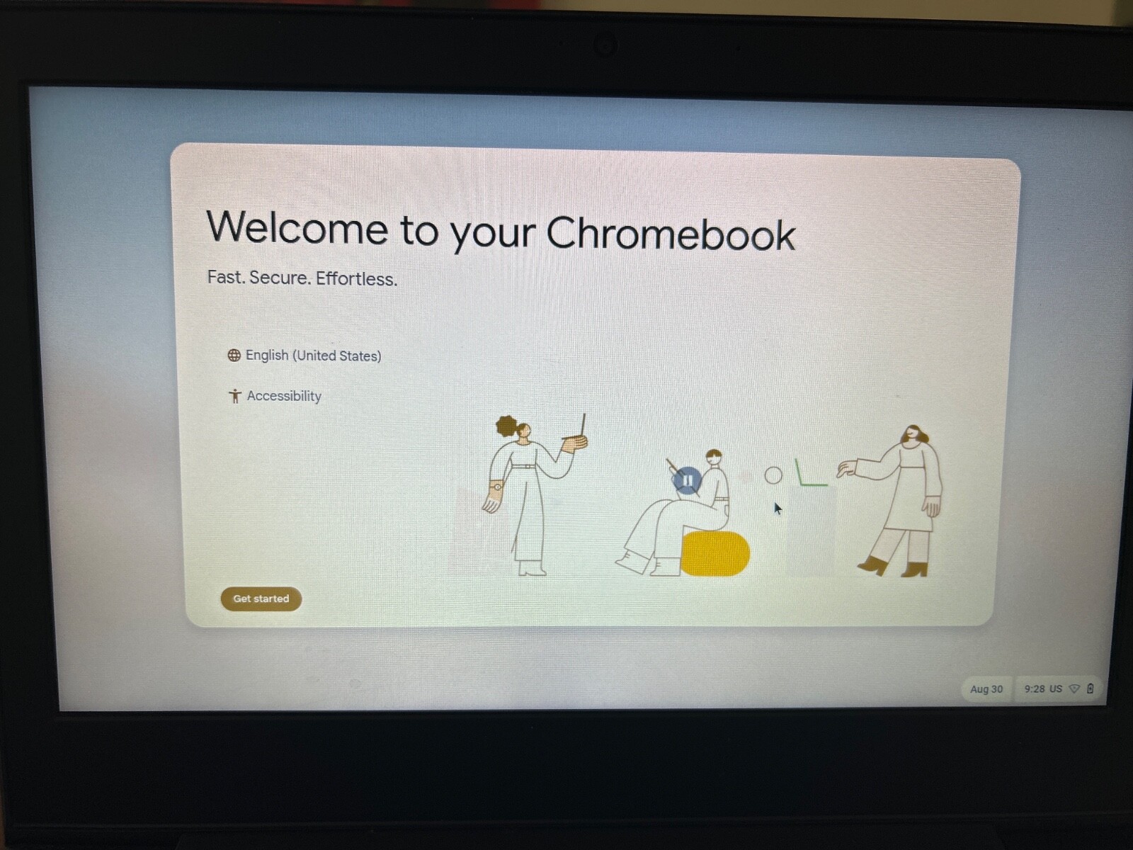 Lenovo chrome book small travel size or work chrome book smooth