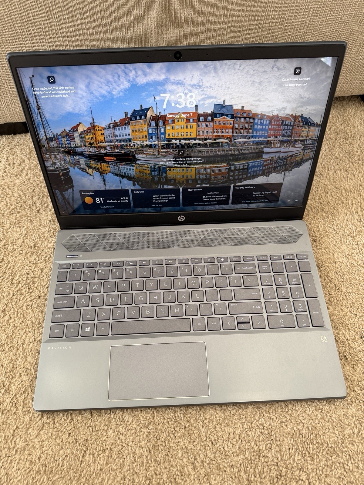 HP PAVILION LAPTOP 15 CORE i7 10TH GEN 16GB RAM 1.5TB 4GB VRAM TOUCHSCREEN READ