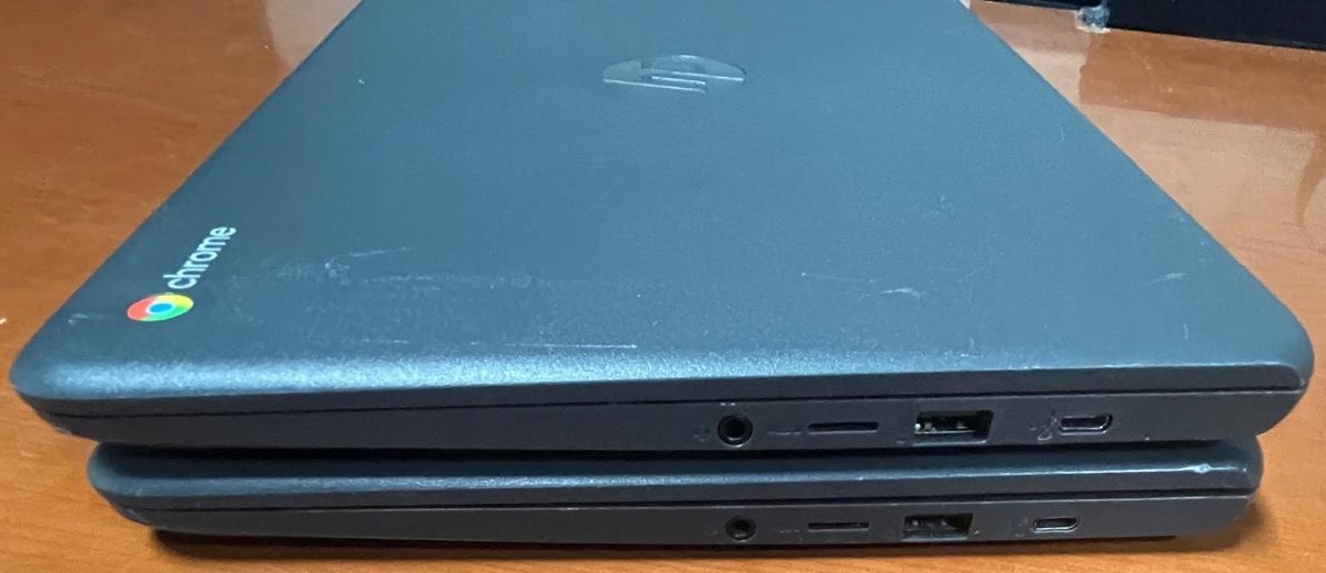 Lot 2 HP Chromebook 14 G5 Touchscreen Working 4GB RAM 2GB Storage No AC