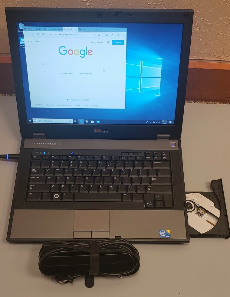 Dell Latitude E5410 Core i5 M520 14″ 2.40GHz 4GB RAM 320GB HDD WEBCAM WIN 10