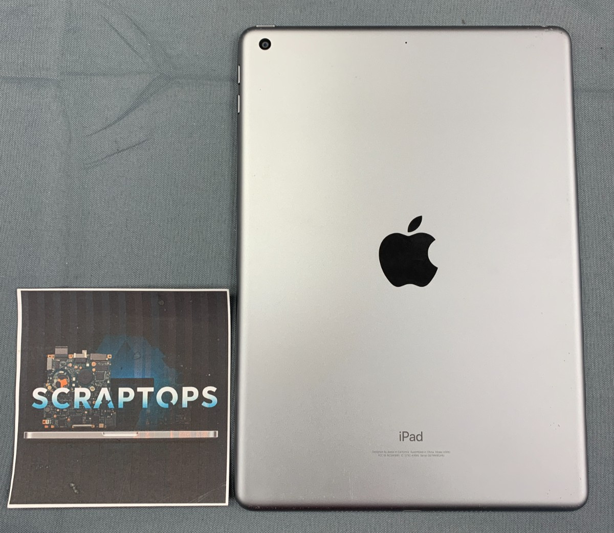 Apple iPad 6 Space Gray 32GB Wi-Fi Only iOS 17.7.10 #55426