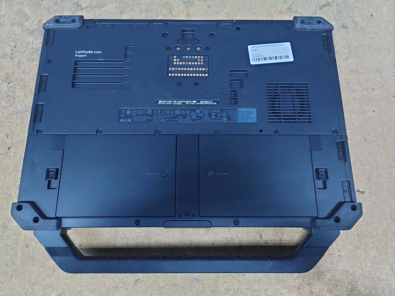 Dell Latitude 5420 Rugged 14″ FHD i7-8650U 32GB RAM RX540 No OS/SSD