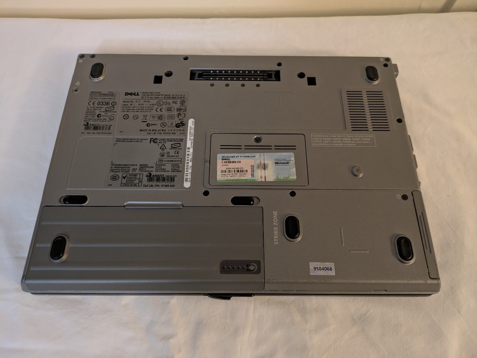 Dell Latitude D630 Laptop 14″ Intel C2D 2.2GHz 4GB RAM 160GB HDD Windows XP 💻