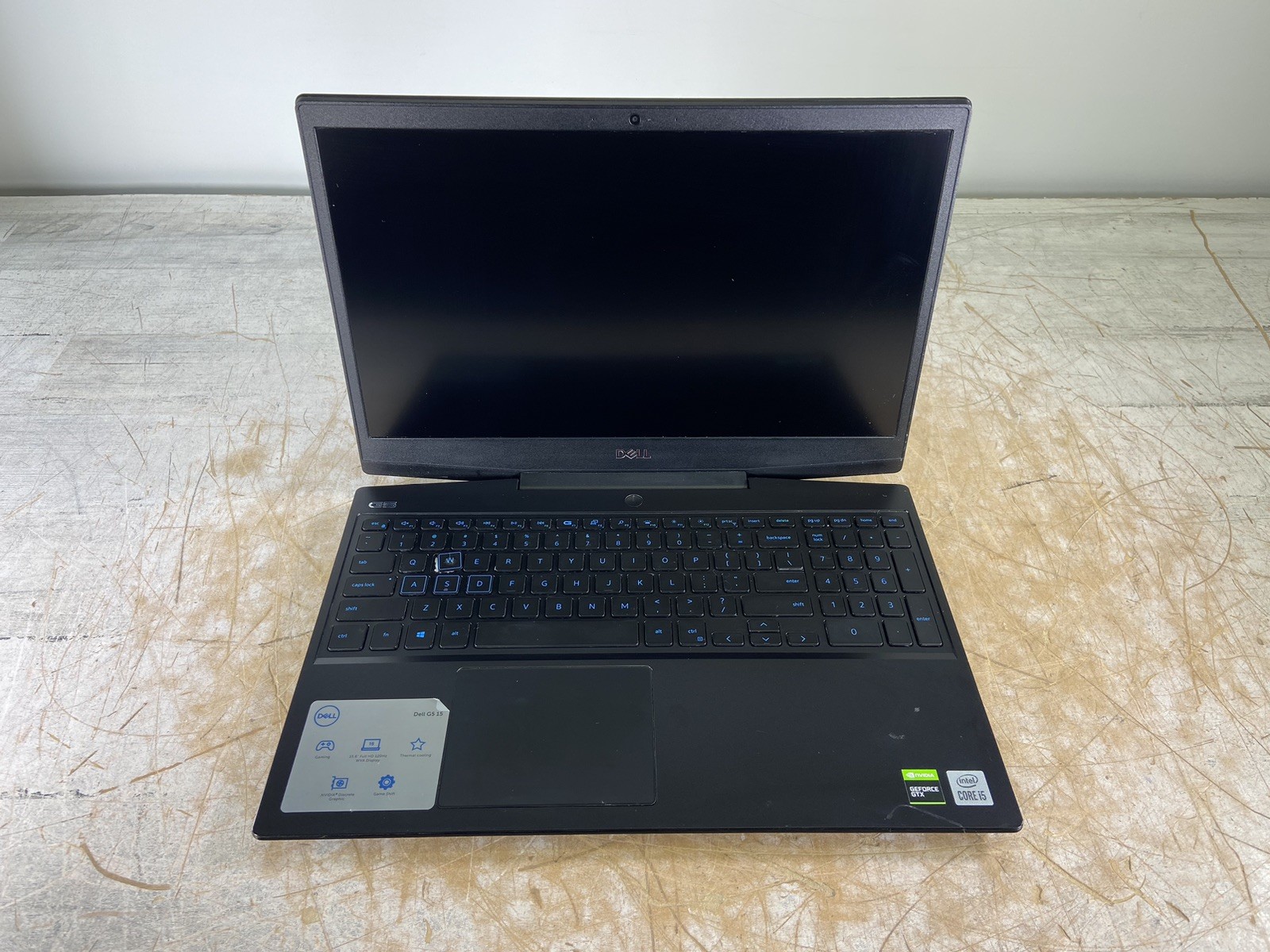 DELL G5 15 5500 i5-10300H @ 2.50GHz, 8GB RAM, NO HDD/OS