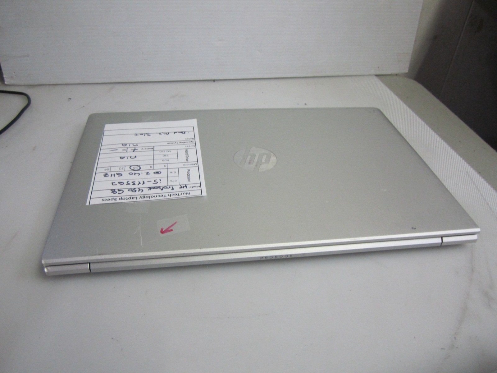 HP ProBook 450 G8 i5-1135G7 2.40GHz 16GB NO HDD/AC/BTRY/OS BAD M2 SLOT