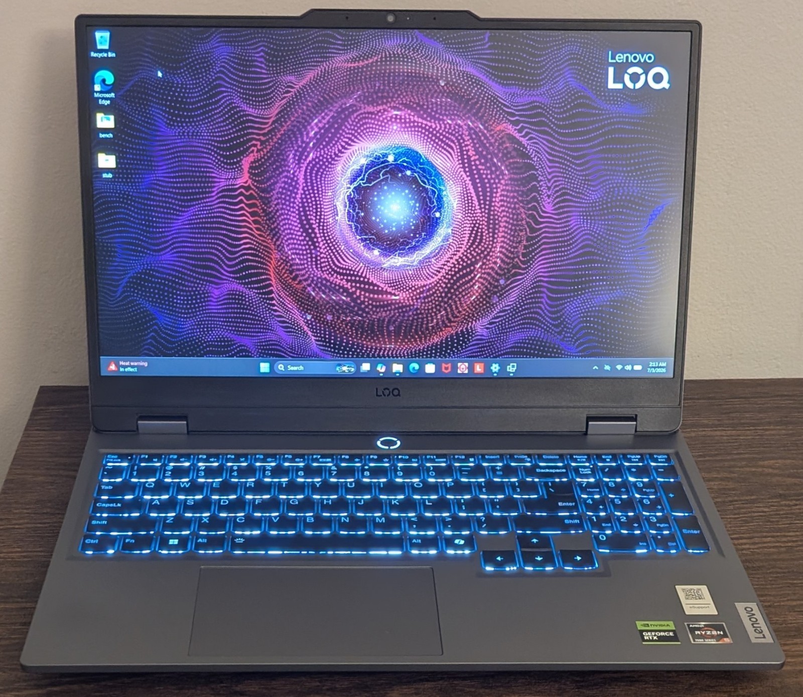 Lenovo LOQ 15.6″ FHD 144Hz (Ryzen 5 7235HS, 12GB/512GB SSD, RTX 4050) Laptop