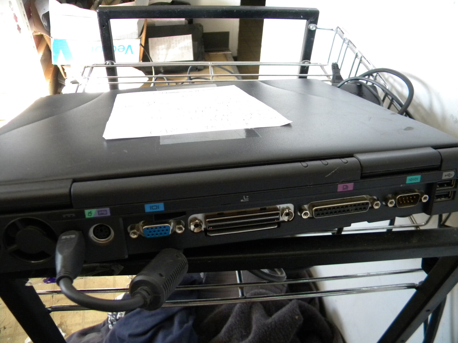 Dell Latitude C840 15″ P4 2.0GHz 256MB RAM 40GB HDD DB9/Parallel GEFORCE4GO CDR