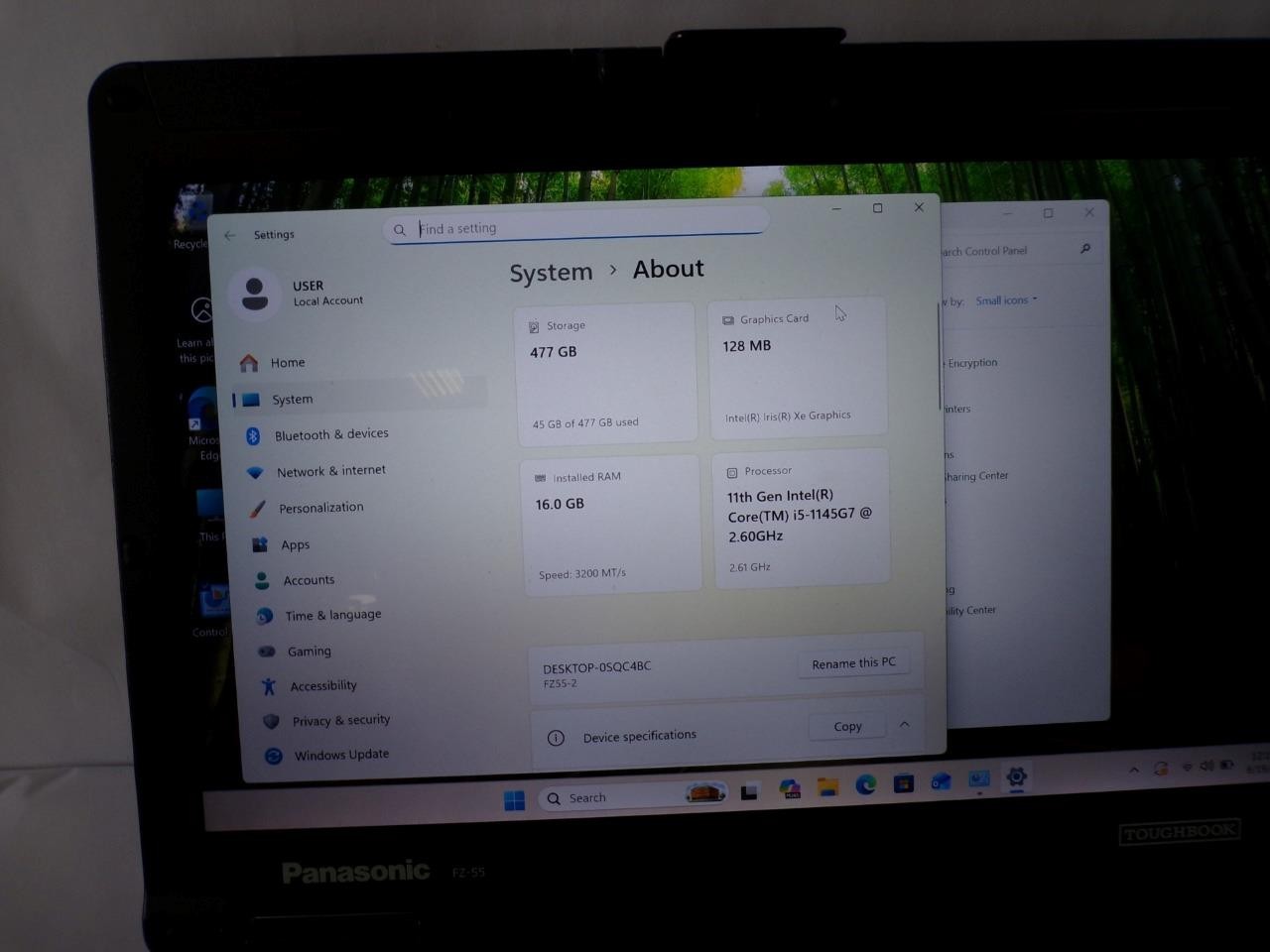 Panasonic ToughBook FZ-55 MK2 14″ Core i5-1145G7 2.60Hz 16GB 512GB SSD Touch W11
