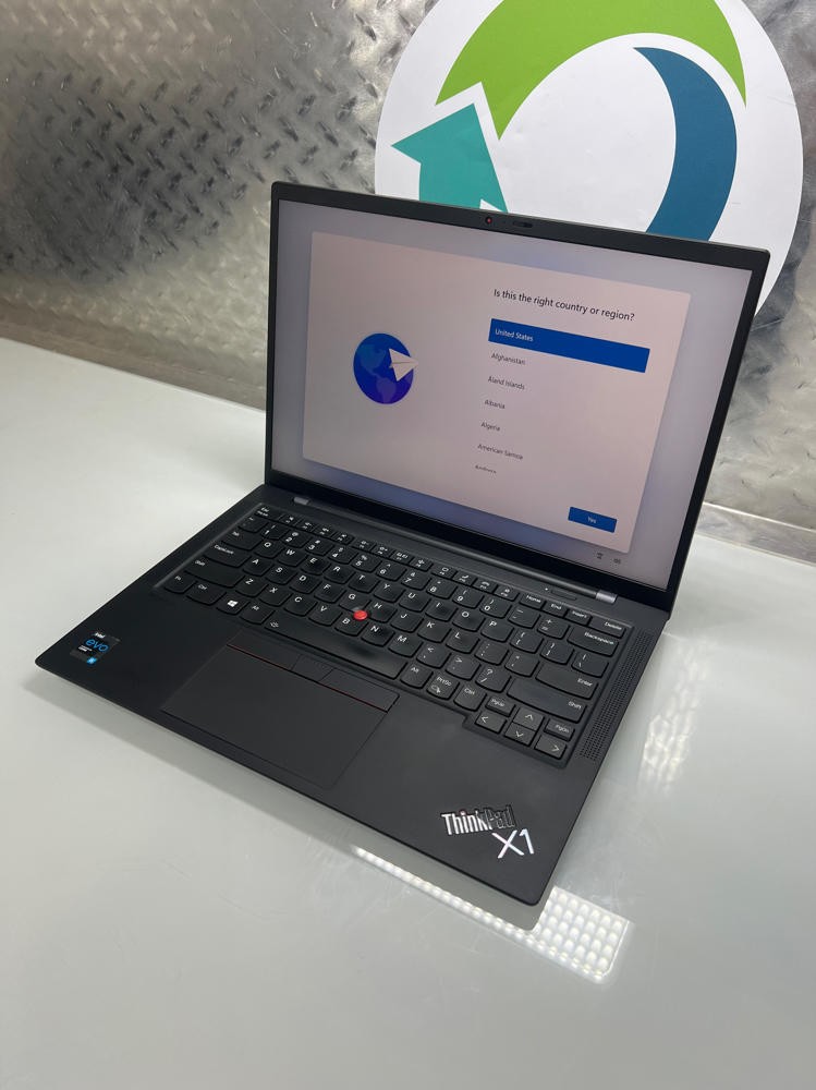 LENOVO THINKPAD X1 CARBON G9 i5-1135G7, 8GB RAM, 256GB SSD