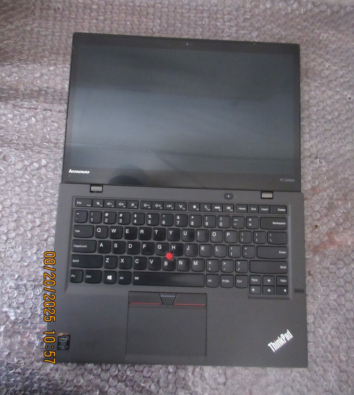 Lenovo ThinkPad X1 Carbon Intel i5-5300U 2.30 GHz 8GB RAM 128GB SSD |NO BATTERY|