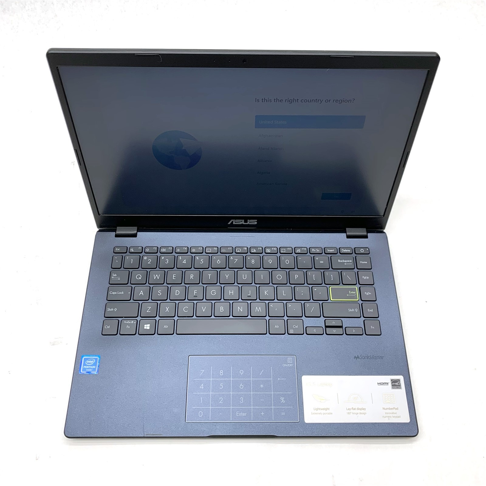 Asus Notebook L410M 14″ Intel Pentium Silver N5030 1.10 GHz 4GB 256GB SSD Win 11