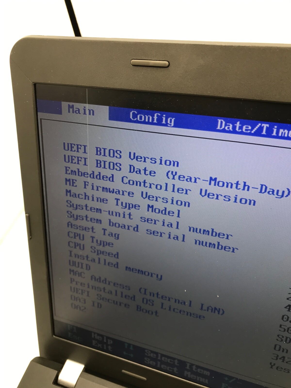 LOT OF 4 Lenovo E550/E560 15″ Intel Core i3 -Various Issues/Missing Parts -MZ