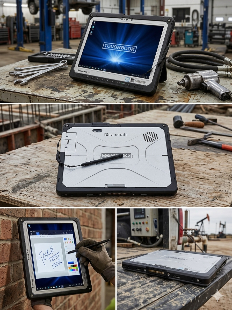 Panasonic Toughbook CF-33 i5 7th 16GB RAM Dual Touch Pen 4G LTE WIN 11 Grade B