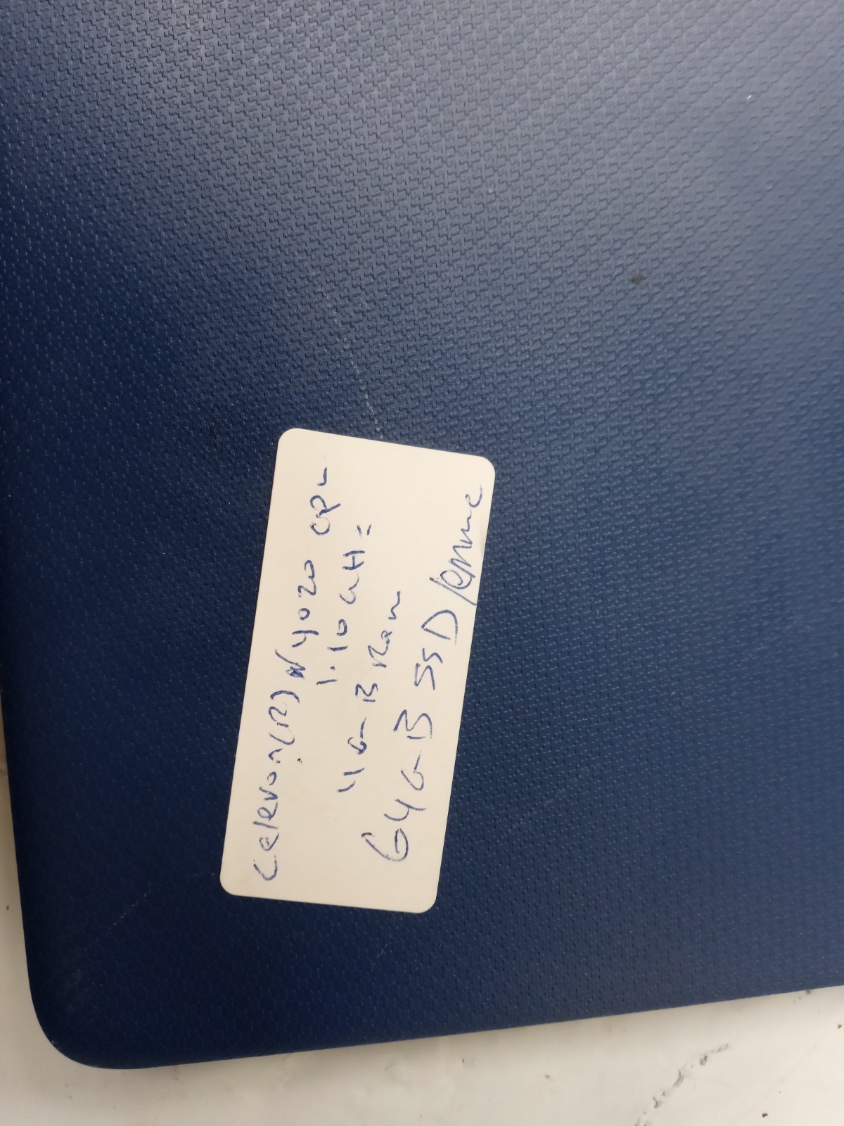 HP NoteBook 14-dq0005dx 14″ Celeron N4020 1.1GHz 4GB RAM 64GB SSD NO OS NO AC