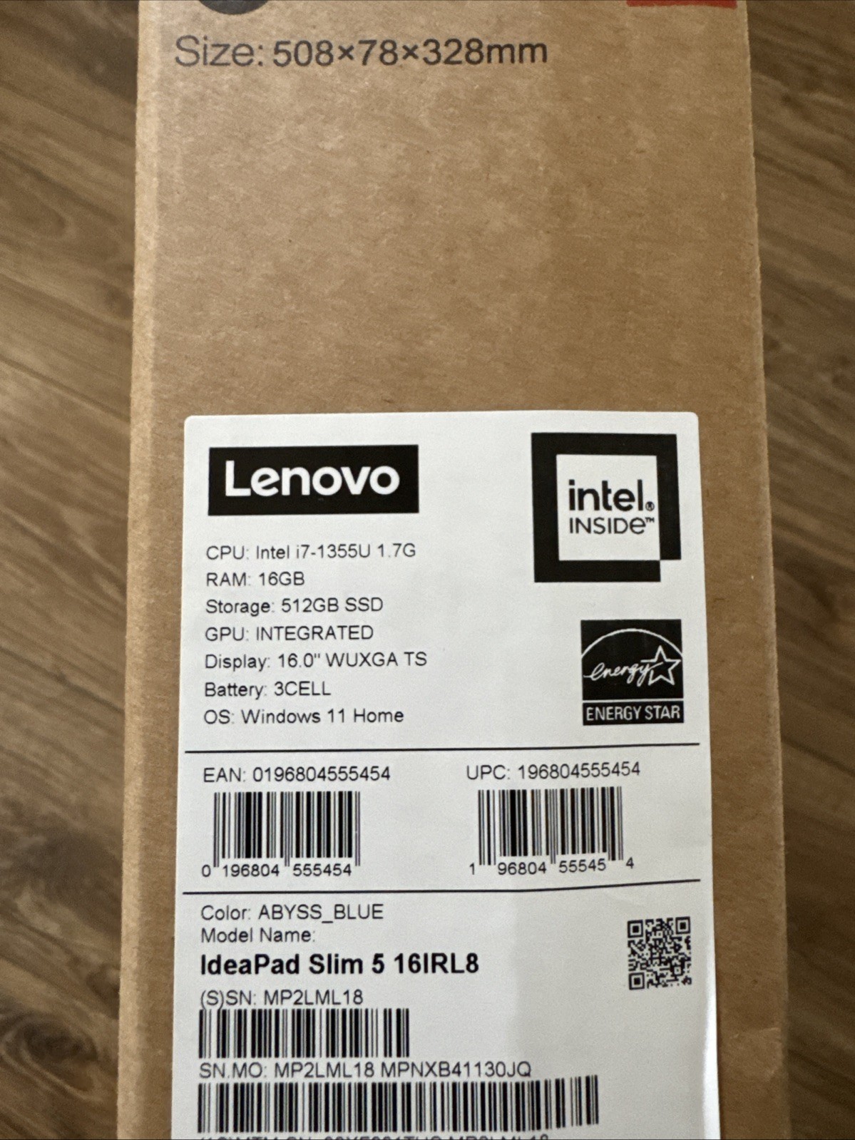 Lenovo IdeaPad Slim 5 Laptop i7-1355U 16GB RAM 512GB SSD 16″ FHD+ Touch W11