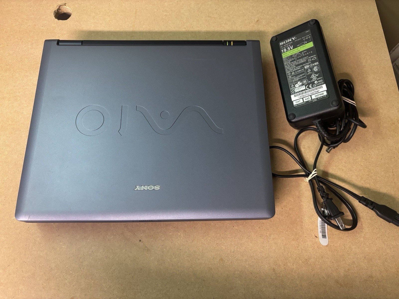 Sony VAIO Laptop PCG-9L1L | Vintage Tested, Fully Working, Includes Power Cord