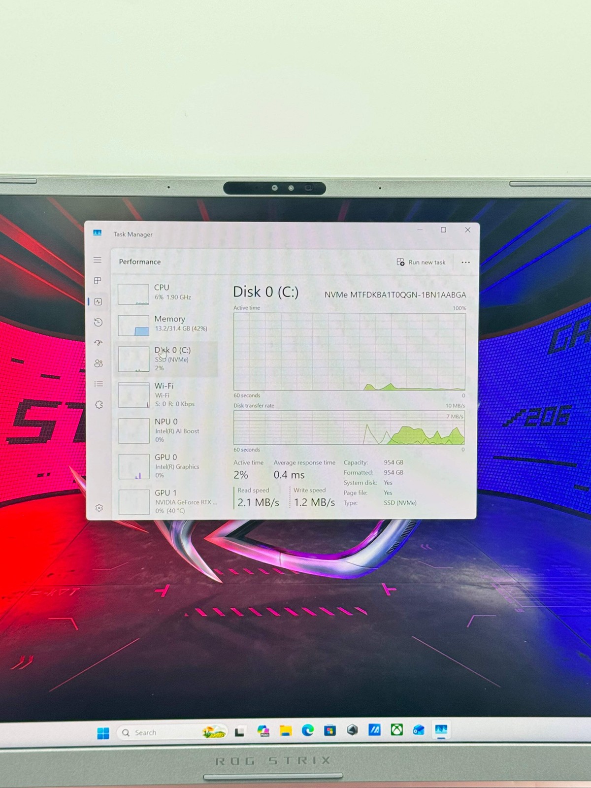 ASUS ROG Strix G16 Gaming Laptop i9 Ultra 275HX RTX 5070 32GB RAM 1TB NVMe