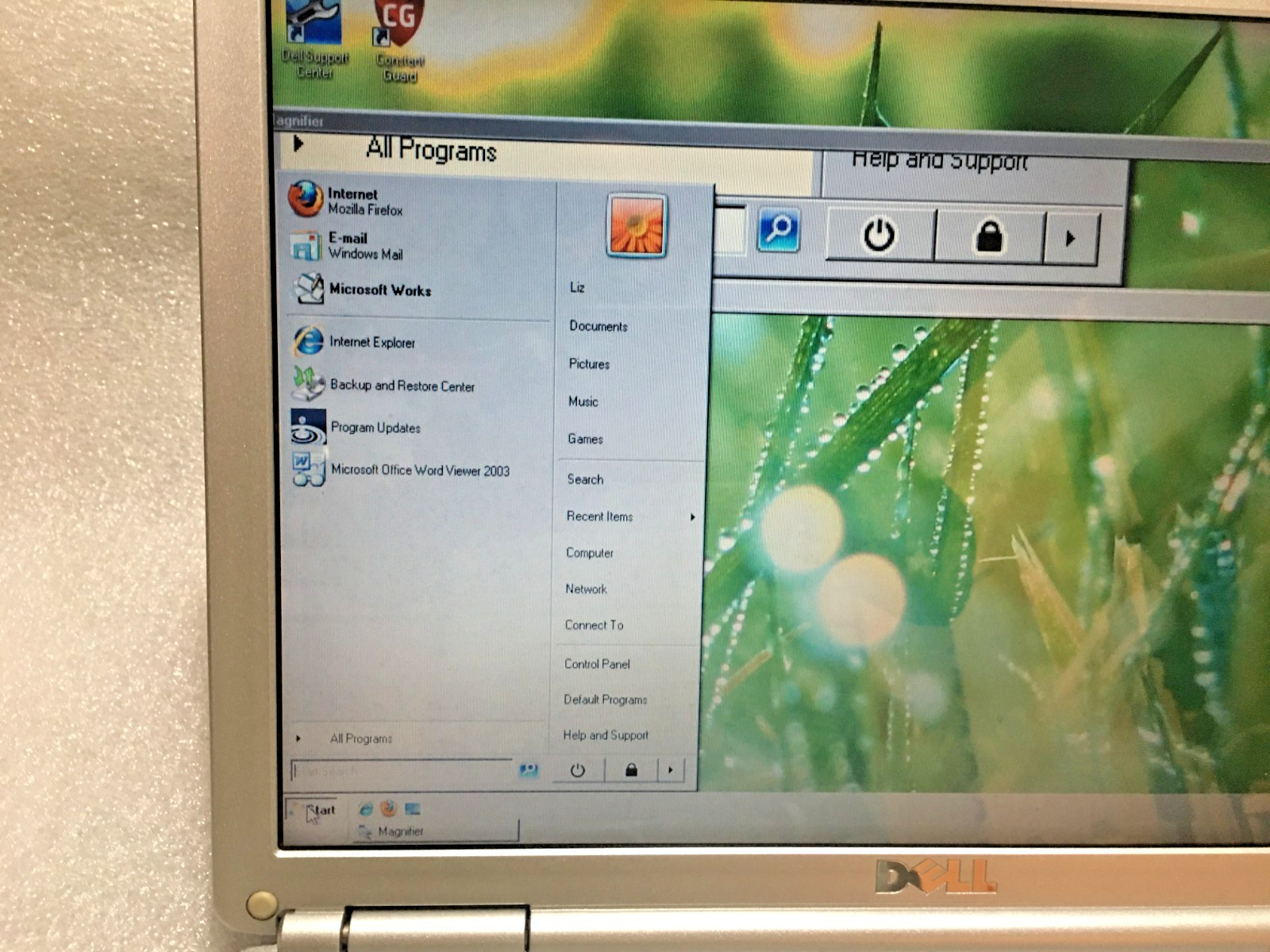 Dell Inspiron 1420 14″ Laptop Intel Core 2 Duo 1014MB Intel (R) Cote (TM) 2 DUO