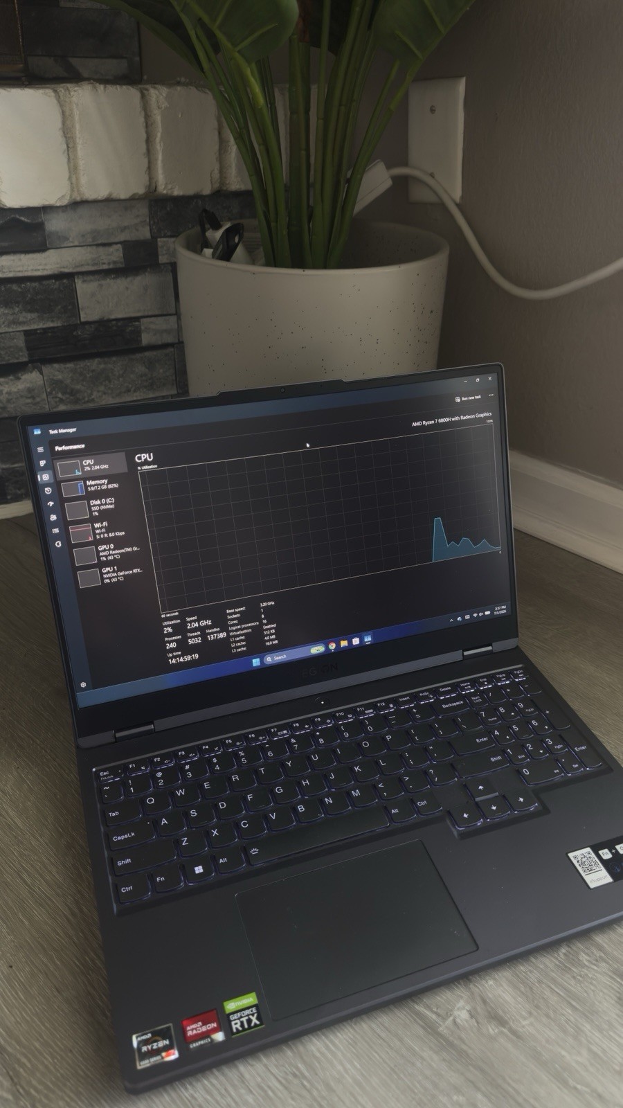 Lenovo Legion 5 Gaming Laptop | RTX 3070 Ti | Ryzen 7 6800H | 165Hz