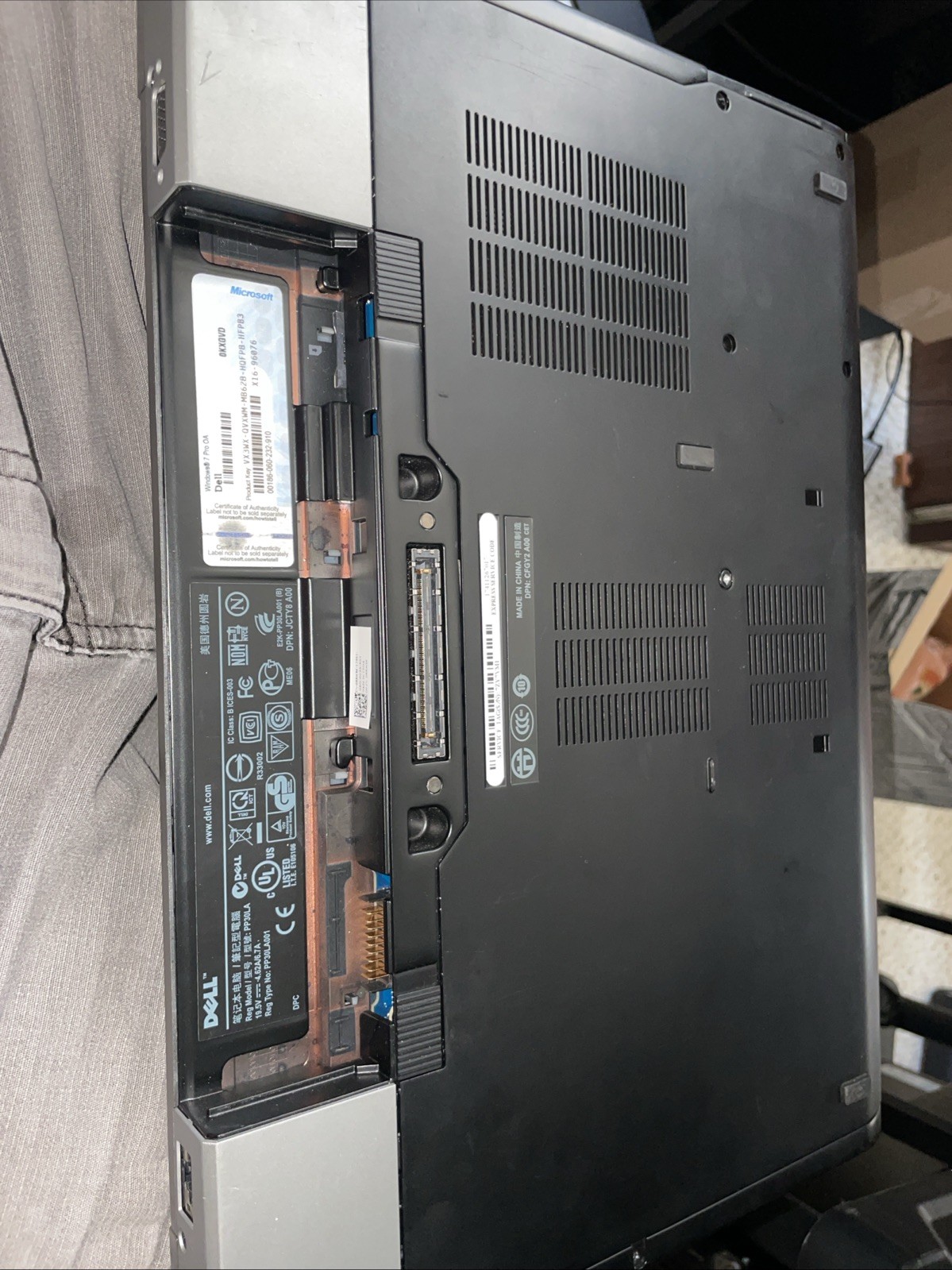 DELL PRECISION M4500 – FOR PARTS/REPAIR – INTEL I7 1ST GEN – NO RAM – No Battery