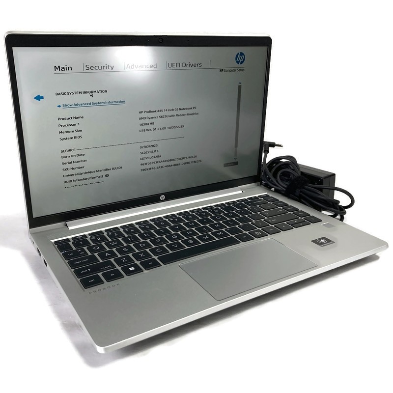 HP ProBook 445 G9 14″ Laptop Ryzen 5 5625U 2.3GHz 16GB 512GB NVMe SSD – Win 11