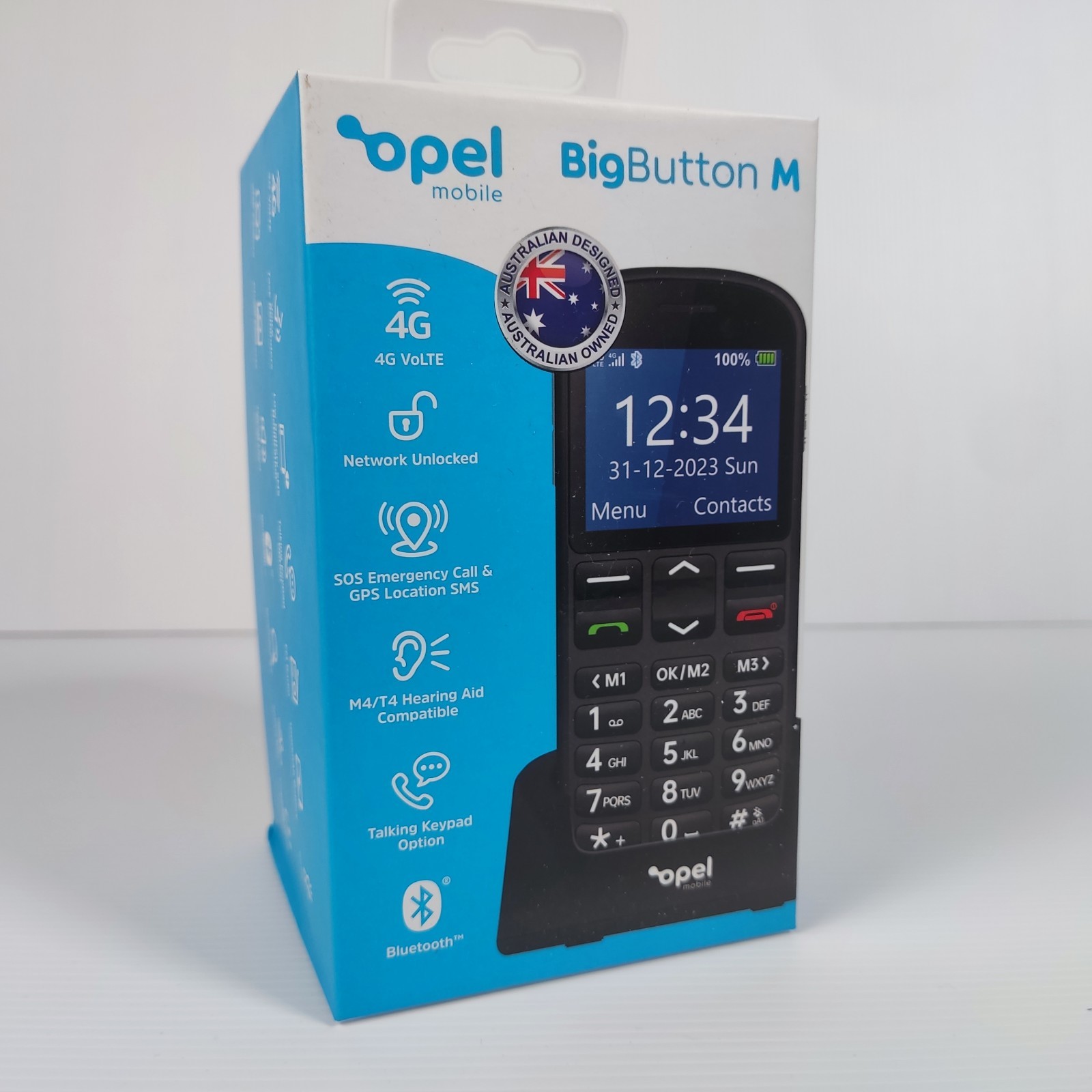 Opel Mobile BigButton M 4G (2.2”, Keypad, SOS Button) – Network Unlocked