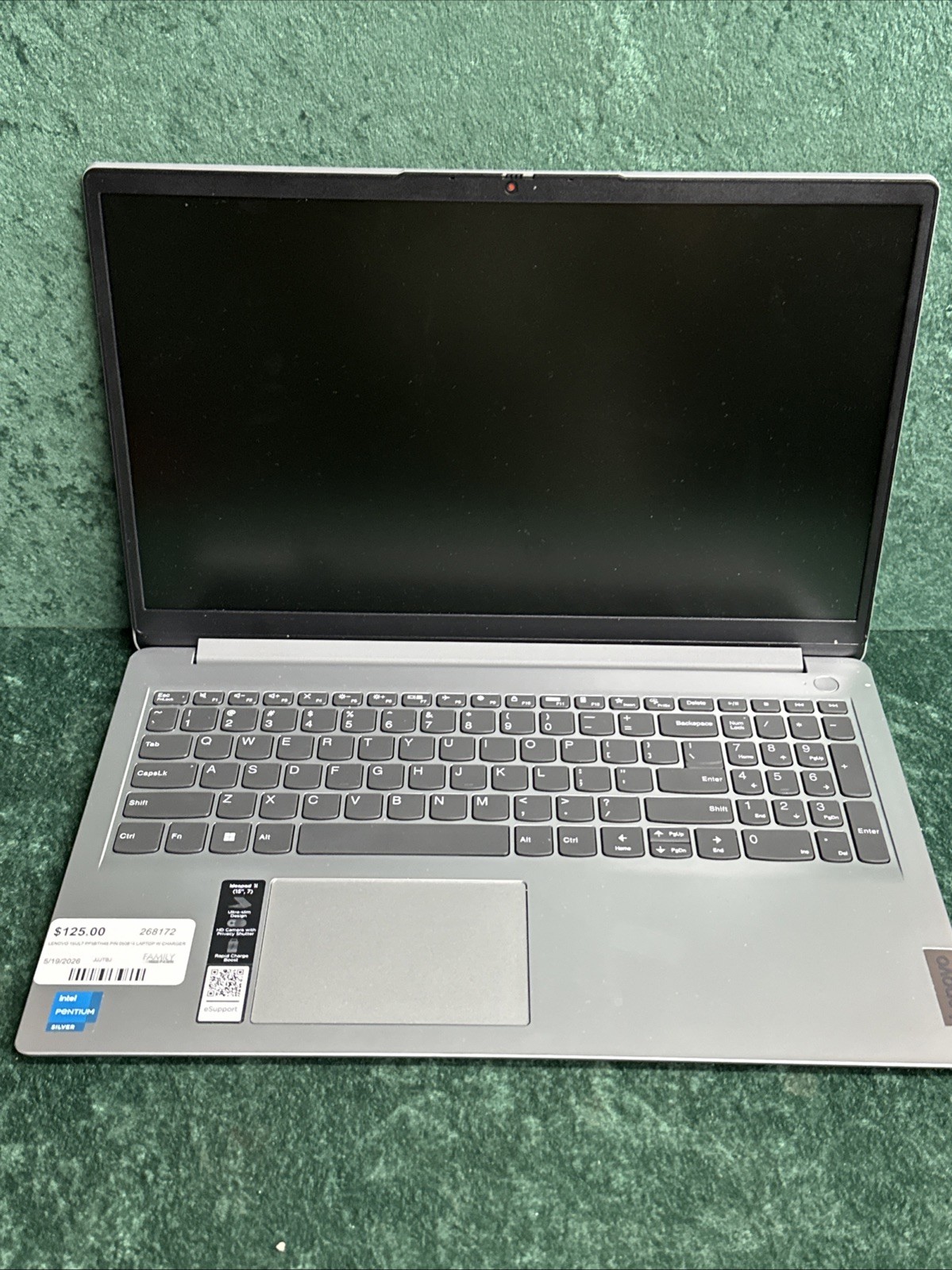 *PARTS* Lenovo Idea Pad 1 15IJL7 Pentium N6000 1.1GHz 4GB RAM 256GB SSD