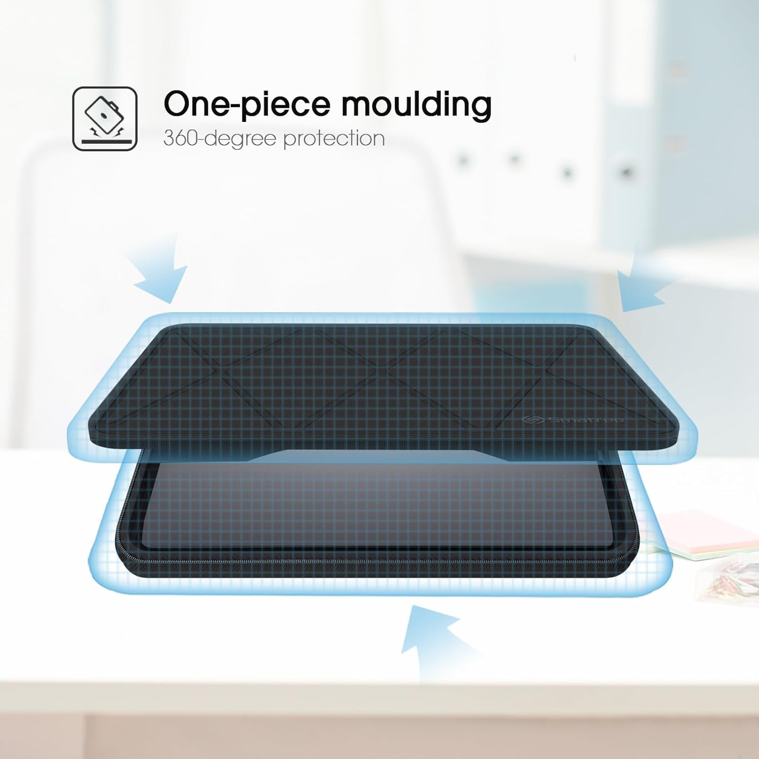 Waterproof EVA Sleeve Case for 15 inch Lenovo IdeaPad Slim 3i Laptop, Hard Prote