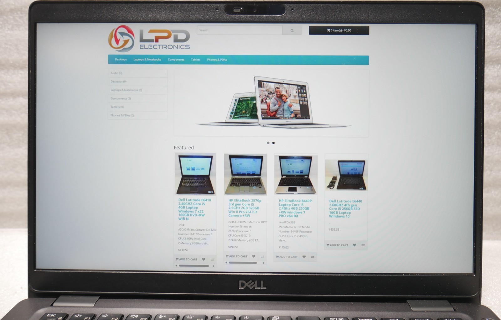 Dell Latitude 5300 Intel Core i5 8265u 256GB SSD 8GB Windows 10 webcam FHD