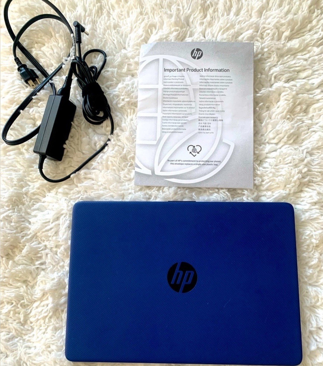 HP 14 inch (64 GB, AMD 3020e, 1.20 GHz, 4GB) Notebook/Laptop – Blue