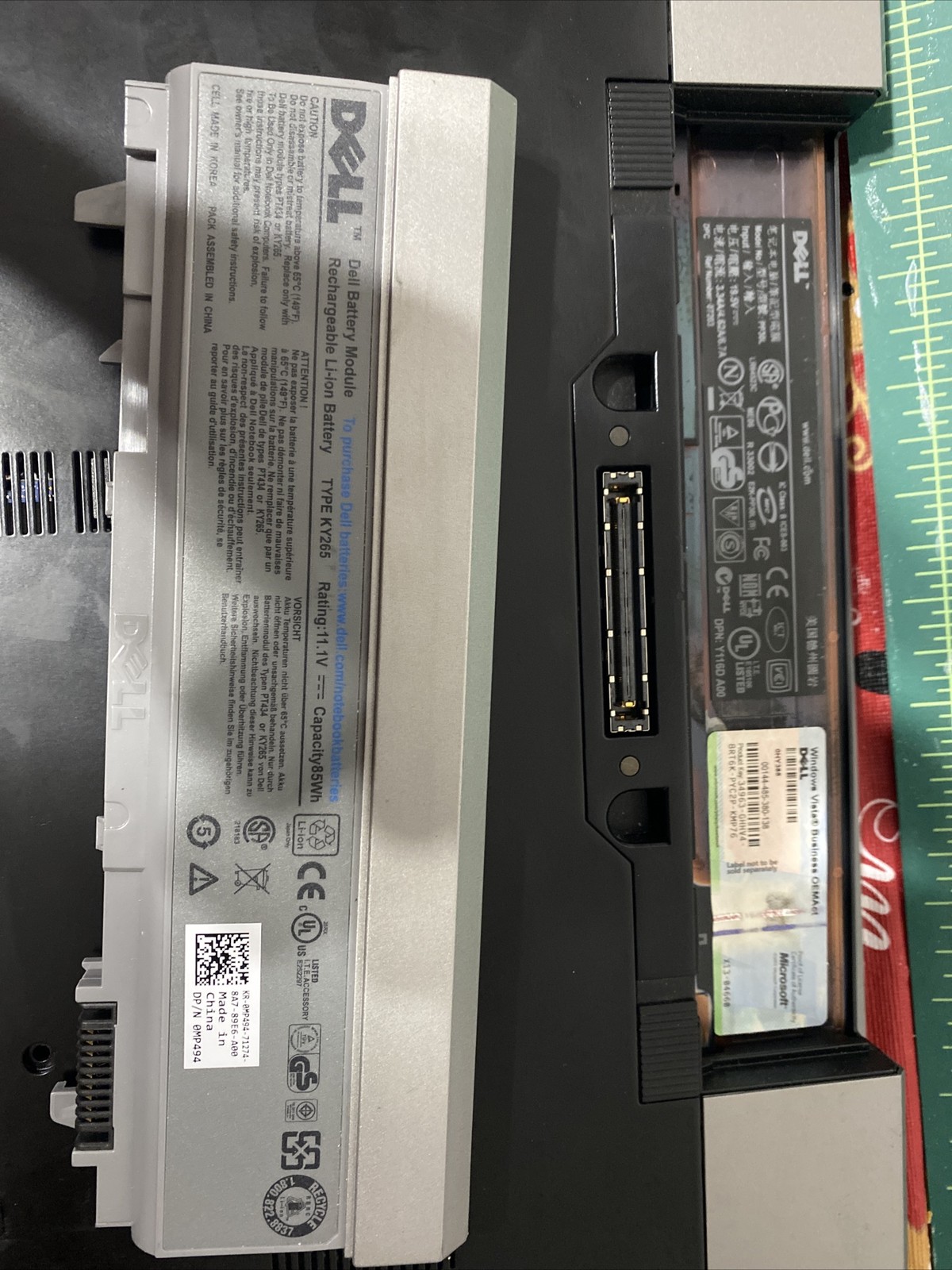 Dell Latitude 15.4″ Laptop PP30L Intel Centrino For Parts Or Repair No HDD