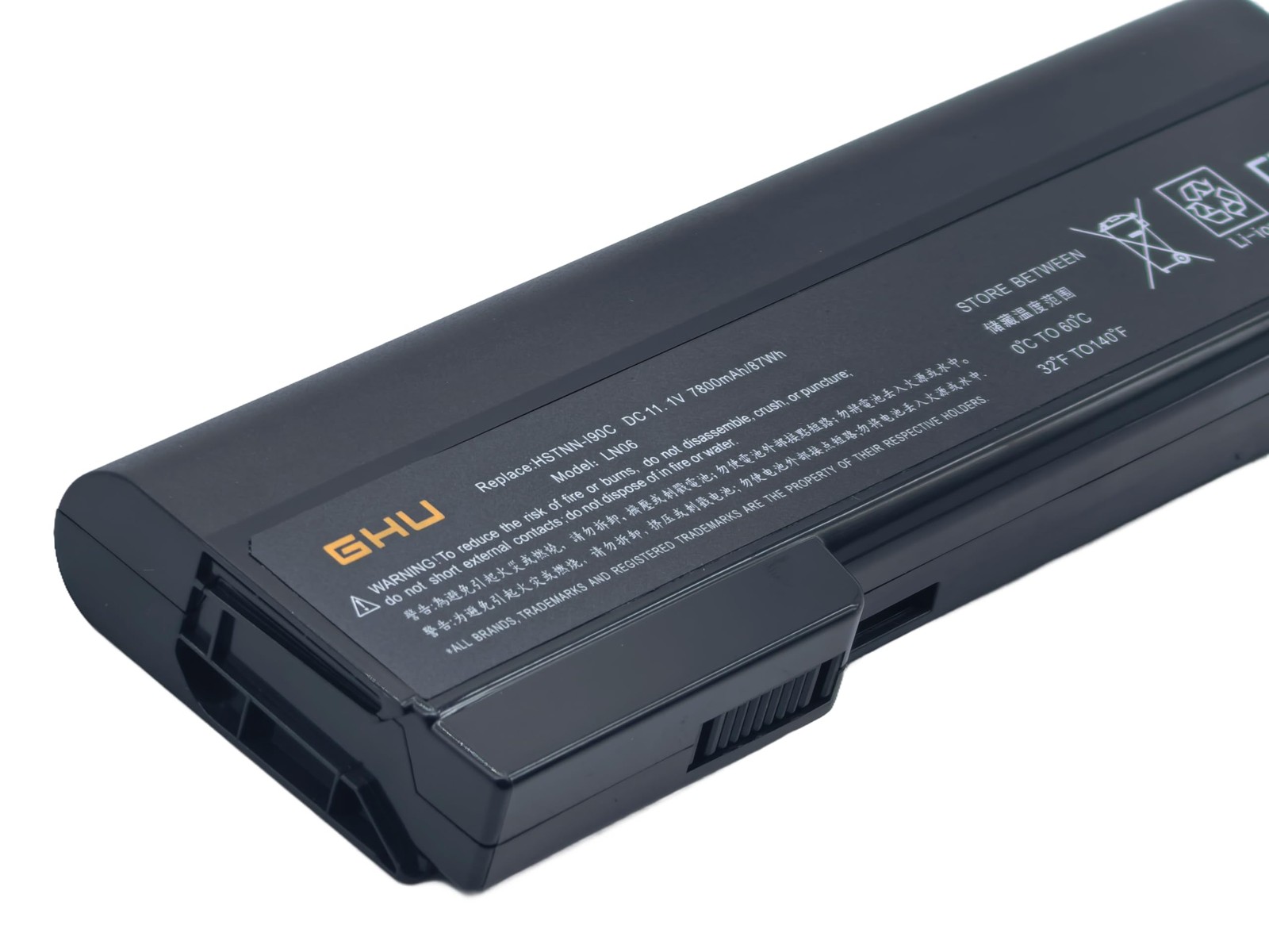 GHU New Battery 87 WH CC09 628666-001 Compatible with HP Probook 6360B 6460b 647