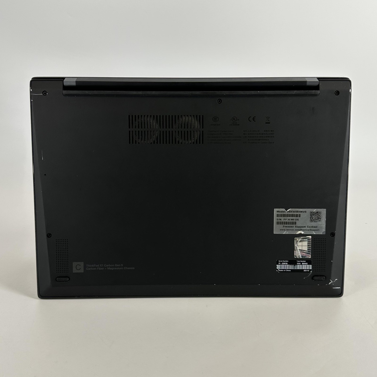 Lenovo ThinkPad X1 Carbon Gen 9 14 UHD+ i7-1185G7 3.00GHz 16GB 512GB SSD Good