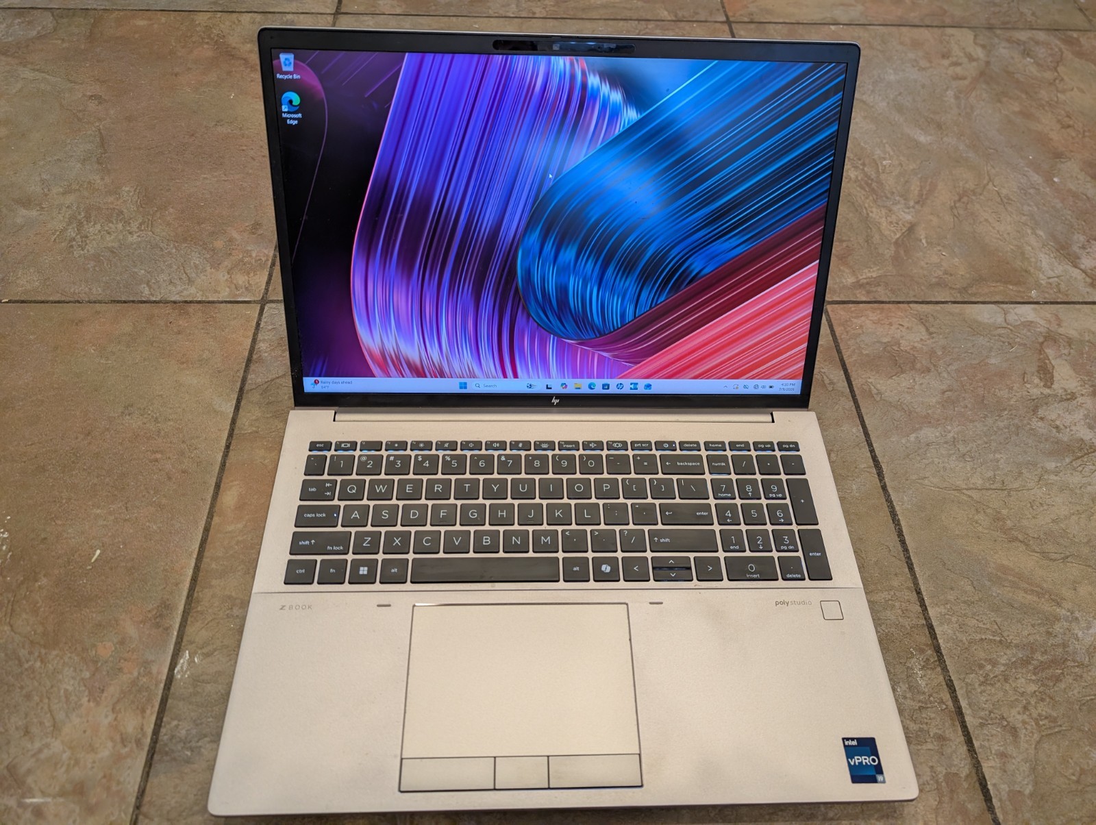HP Zbook Fury 16 G11 32GB 1TB Intel i9 13th Gen Nvidia RTX 3500 Ada