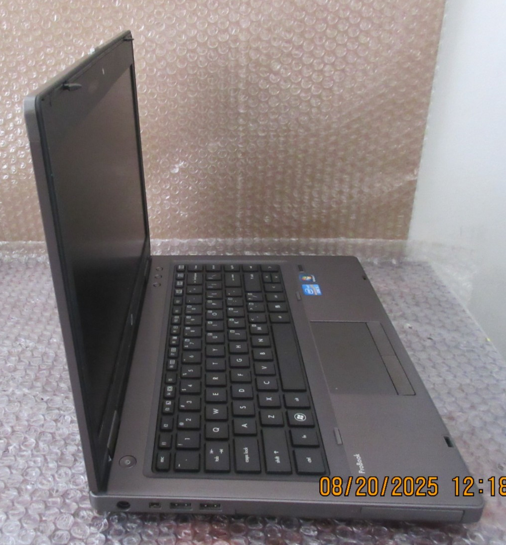 HP PROBOOK 6460B w/ INTEL CORE i5-2520M 2.50 GHZ + 2GB | 128GB SSD | No Battery