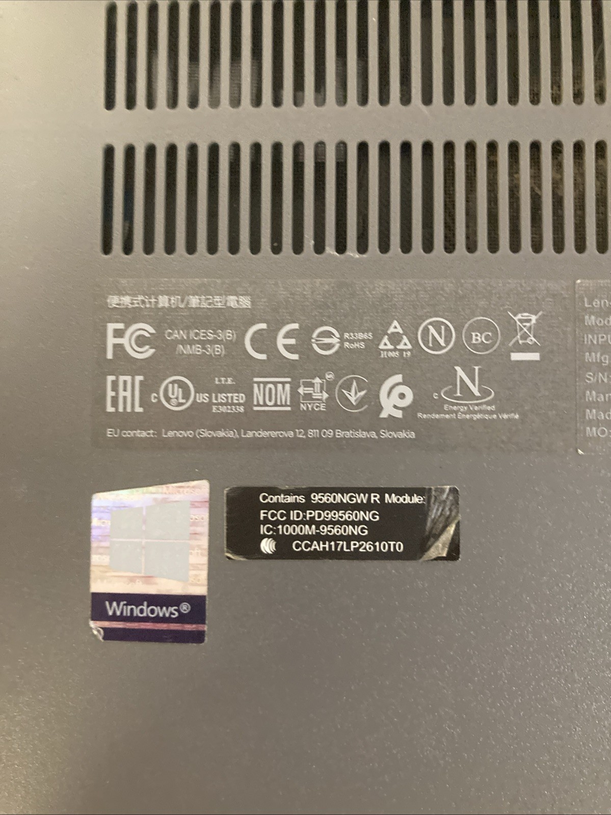 Lenovo ThinkBook 15-IIL unknown CPU Sold as is for parts